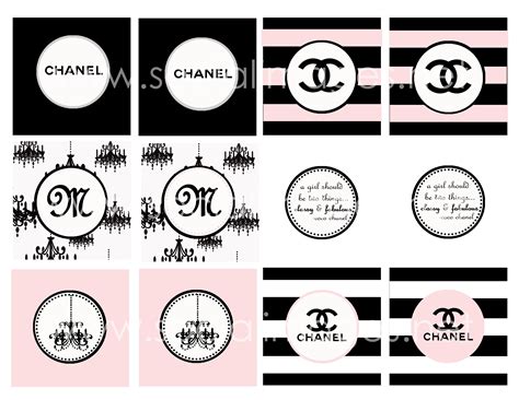 free printable chanel printables